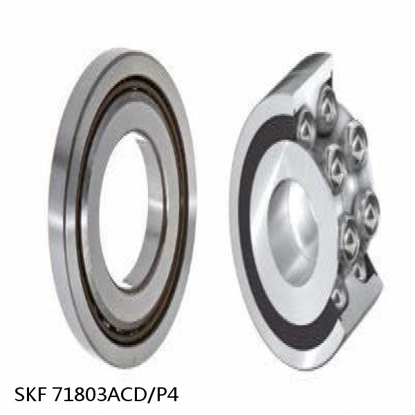 71803ACD/P4 SKF Super Precision,Super Precision Bearings,Super Precision Angular Contact,71800 Series,25 Degree Contact Angle