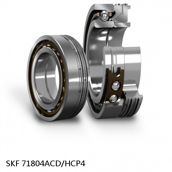 71804ACD/HCP4 SKF Super Precision,Super Precision Bearings,Super Precision Angular Contact,71800 Series,25 Degree Contact Angle