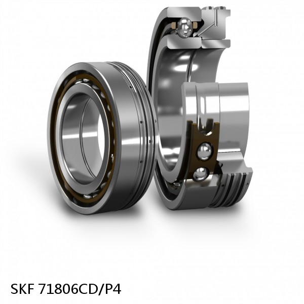 71806CD/P4 SKF Super Precision,Super Precision Bearings,Super Precision Angular Contact,71800 Series,15 Degree Contact Angle