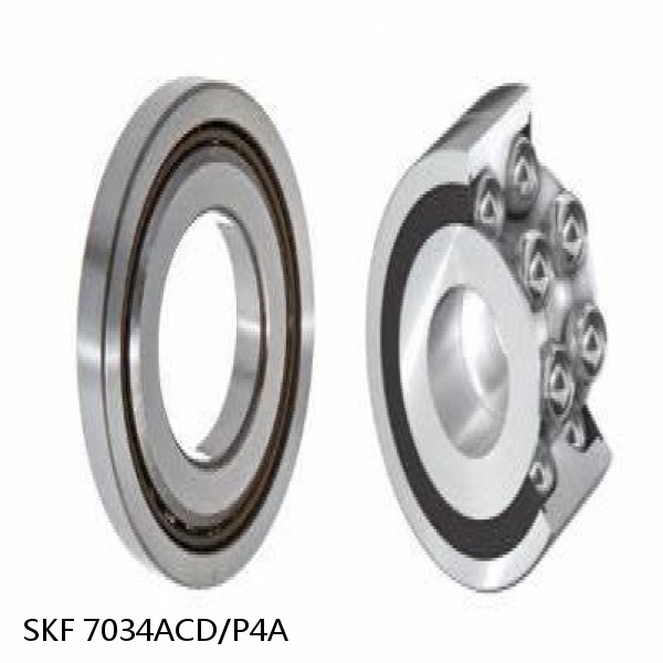 7034ACD/P4A SKF Super Precision,Super Precision Bearings,Super Precision Angular Contact,7000 Series,25 Degree Contact Angle