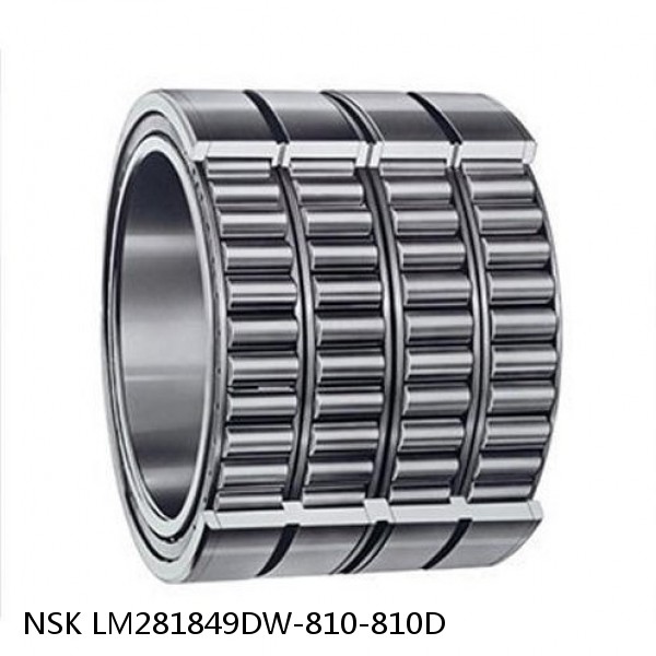 LM281849DW-810-810D NSK Four-Row Tapered Roller Bearing